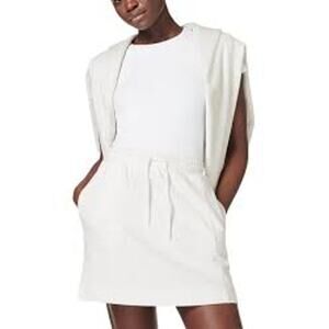NWT Sweaty Betty After Class Skirt - Lily White - size XL
